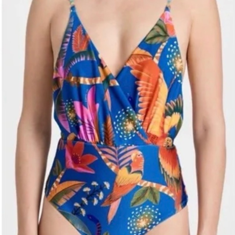 Farm Rio x Anthropologie one piece Swimsuit